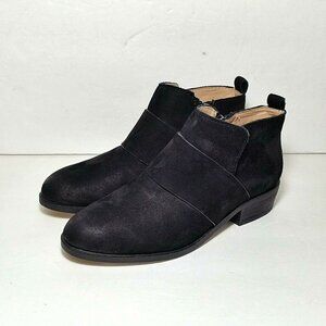 Susina Fenton booties black size 4.5 suede upper